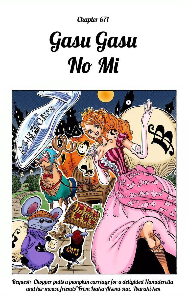 One Piece Digital Colored Chapter 671 image 02